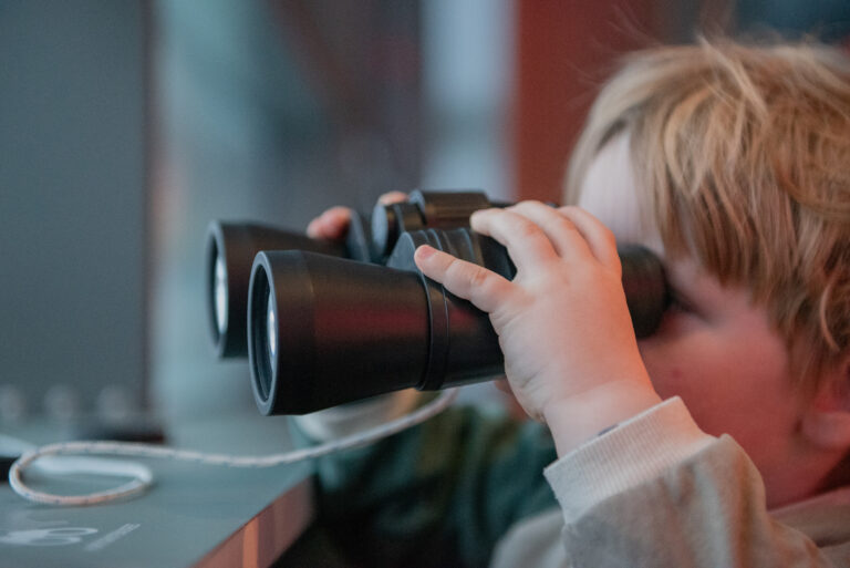 From the exhibition at the Hurtigruten Museum. Photo: Eirik Linder Aspelund