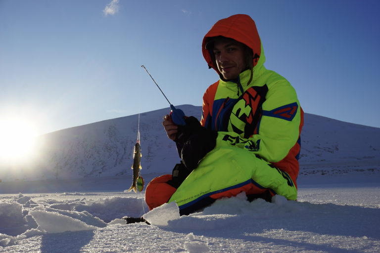 Ok, that was a tiny char! Fish some more ©www.71-nord.no