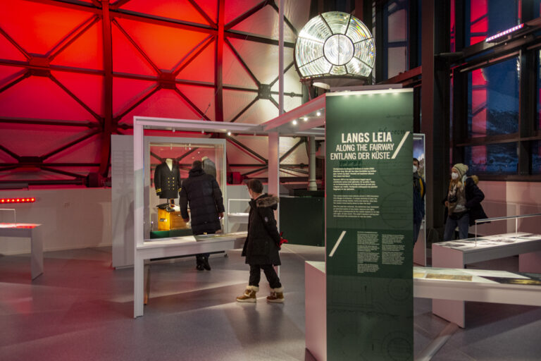 Hurtigrutemuseet. Foto: Eirik Lindner Aspelund / Museum Nord