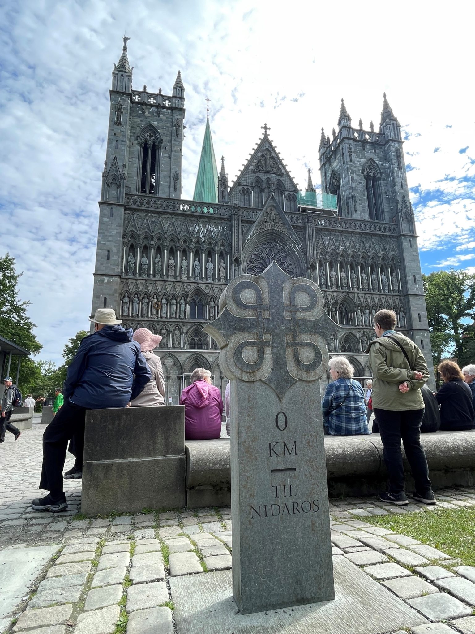 The main pilgrimage destination in the north; the Nidaros Cathedral. Photo: Roger Johansen / nordnorge.com
